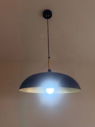 Ceiling light indigo color