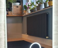 LED Bathroom Mirror Speakers Antifog 70x100 or 100x70cm