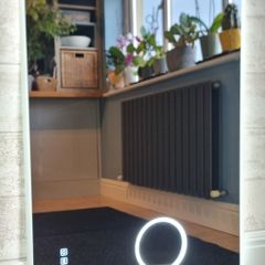 LED Bathroom Mirror Speakers Antifog 70x100 or 100x70cm