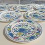 Beautiful Masons Patent Ironstone Set of Six Bread and Butter Plates in the Regency Pattern, Circa 1940 to 1950 Image 3
