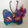 Liberty London Sequin Butterfly Masquerade Mask - New with Tags Image 2