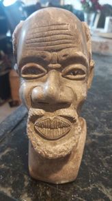 Vintage Zimbabwe shona stone statue