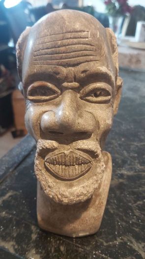 Vintage Zimbabwe shona stone statue