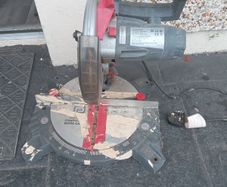 Performance Power Tools Compound Mitre Saw, Model NLE210MS