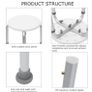 BRAND NEW Non-slip Bath Chair 7 Gears Height Adjustable Elderly Bath Tub Shower Chair Bench Image 2