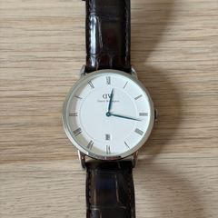Daniel Wellington Watch with real leather strap