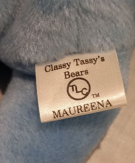 Vintage Classy Tassy's bears  "Maureena"