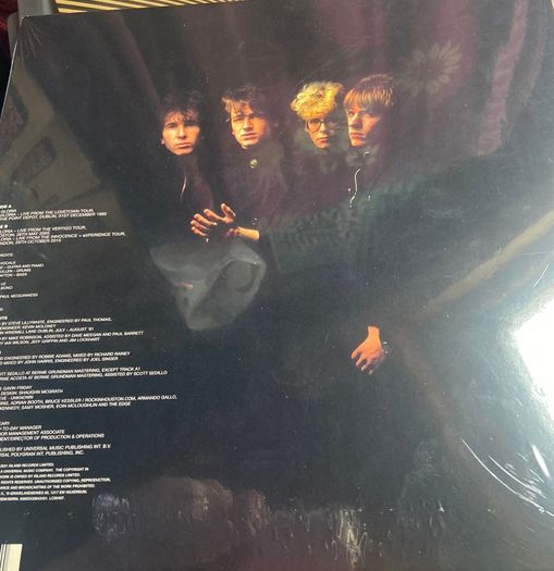 2, U2 limited edition Lp