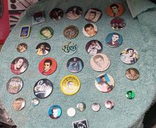 elvis presley badges