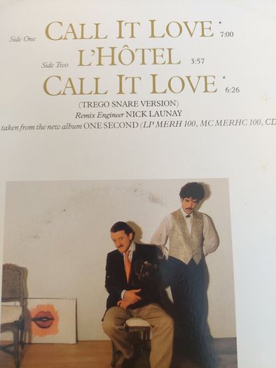 Yello - Call it Love - 12" single -  1987
