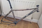 Titanium on one mtb