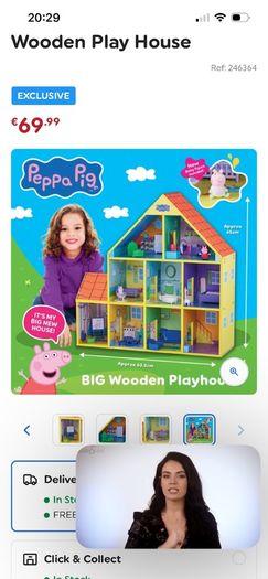 Peppa pig dolls house