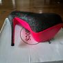 Brand new Noo glamorous size 44 glitter stiletto heels with platform Image 4