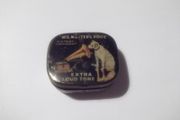 a antique his master voice box with 13 needle