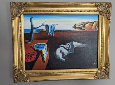 Salvador Dali - The Persistence Of Memory painting.