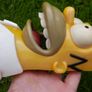 Vintage Rare Homer Shower Radio, Simpsons Radio,Homer Simpson plastic figure - wall mountable (not tested) Image 3