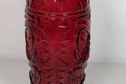 Tikki Glass - Large - Red - Preowned - Cocktails, Gift