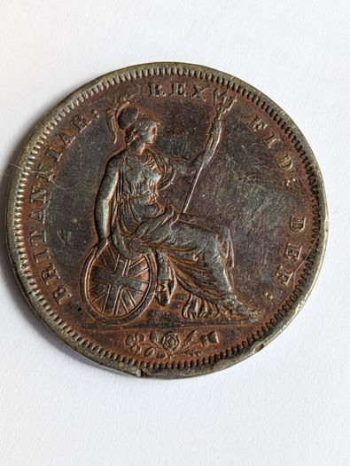 1826 Penny ,200 years ago