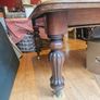 Antique square mahogany table Image 9