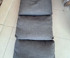 3x Grey Cushions for Ikea Friheten sofa bed