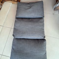 3x Grey Cushions for Ikea Friheten sofa bed