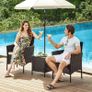 Garden furniture set made of PE polyrattan Image 2