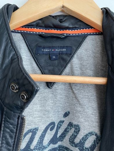 tommy hilfiger leather  Jacket
