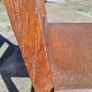Two late 19th century hall chairs Image 4