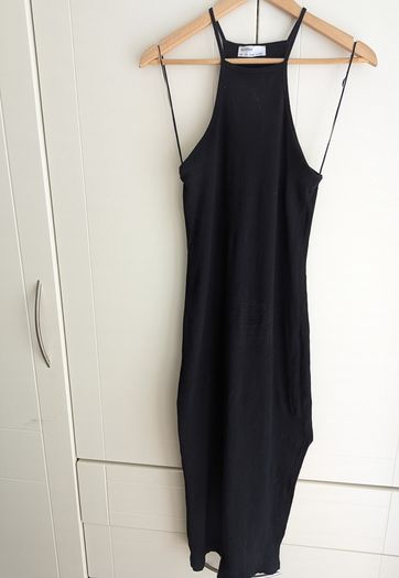 dress maxi L Bershka