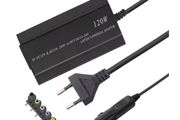 120W Universal Portable AC Laptop Power Adapter 12V-24V Charger (UK Plug)