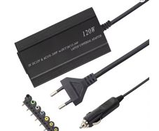 120W Universal Portable AC Laptop Power Adapter 12V-24V Charger (UK Plug)