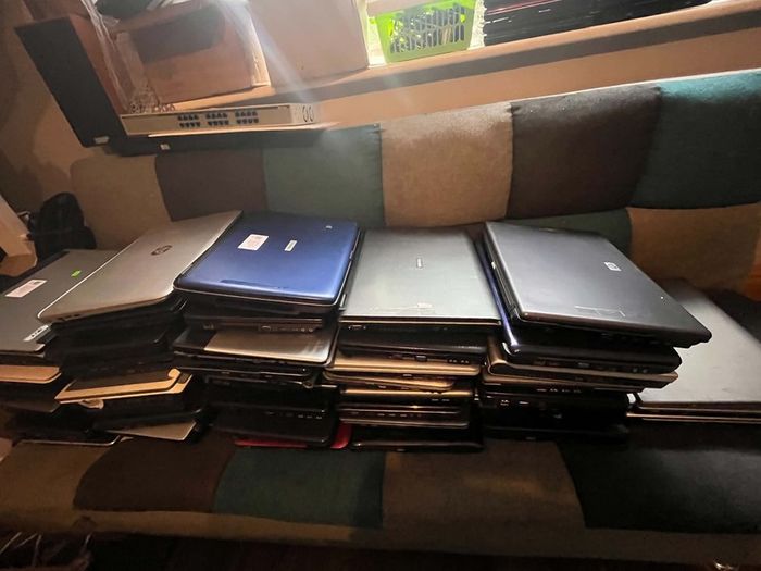 Massive lot of laptops