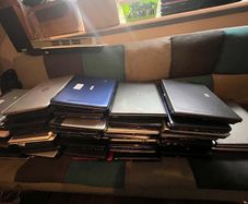 Massive lot of laptops