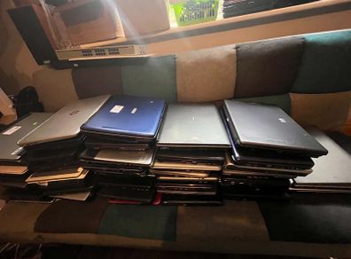 Massive lot of laptops