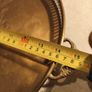Lovely round tray Mid 20th Century Indian -Decorative Etched EPNS Brass Image 4
