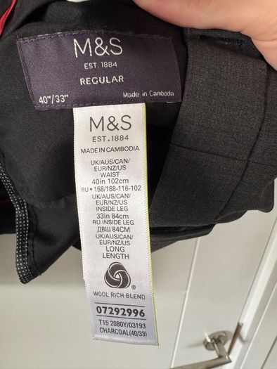 Mens M&S Grey Suit