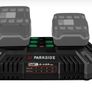 Parkside Performance 2x 4.5A 20V Dual Fast Charger. Summer Clearance Sale DIY Projects Garden Indoor Cordless Brushless Tools 40V Strimmer Blower Hedge Trimmer. Image 4
