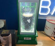 Guinness light up phone box