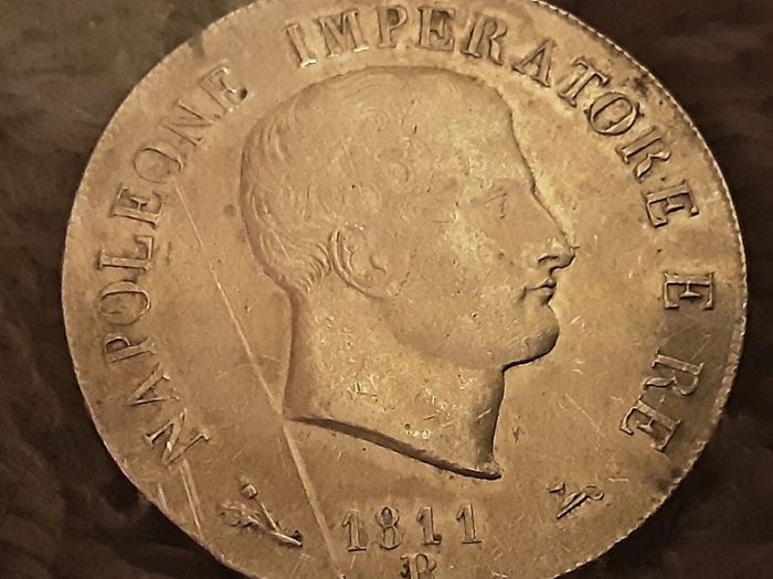 Regina details 5 lire