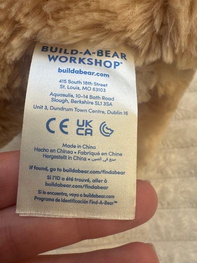 Build A Bear Promise Pets Plush Golden yellow Labrador Retriever Puppy Dog with Barking sound (Press the paw for sound). Approx. 12" Used Please see photos