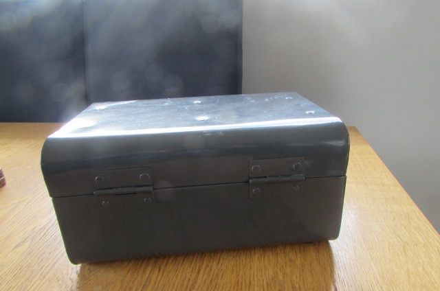 Retro Metal Storage Box for Sale