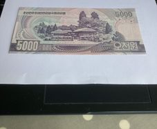 Banknote of North Korea - 5000 Won
