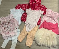 Baby girl summer clothes bundle 9-12 months