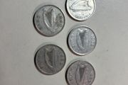 5 Irish 6 pence 6d
