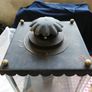 Vintage '60 wrought iron Outdoor/Indoor Lamp Image 9