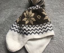 Bart"s hat - ski hat fleece lined