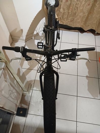 GUNSROSES Fat Tire Mountain Bike Softtail