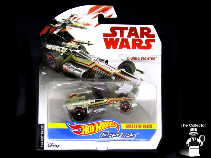 Hot Wheels Star Wars Carships X Wing Fighter Silver Die-Cast Collectors Model Brand New Factory Sealed