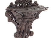Cast Iron Gargoyle Wall Shelf  Antique Style