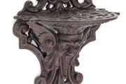 Cast Iron Gargoyle Wall Shelf  Antique Style